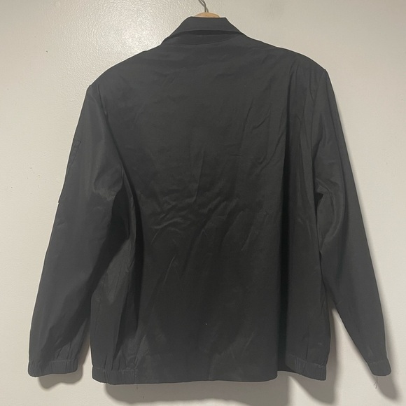 Alia Petites Black Zip-Up Bomber Style  Jacket Size 12P - Picture 10 of 12